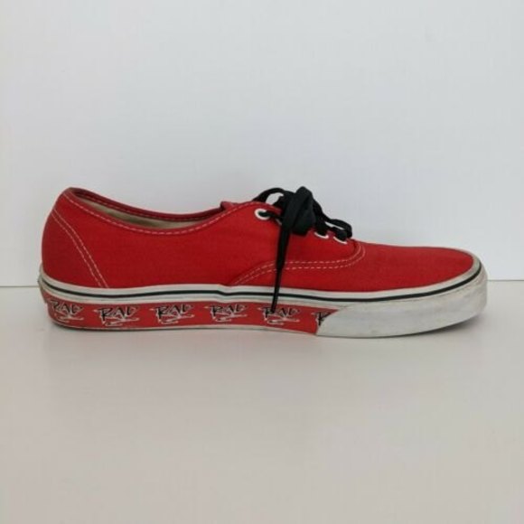 Vans Authentic Rad Pack Red Sneaker Size Men\'s US 11 Model VN-0NJV5M9 Shoes main image 4